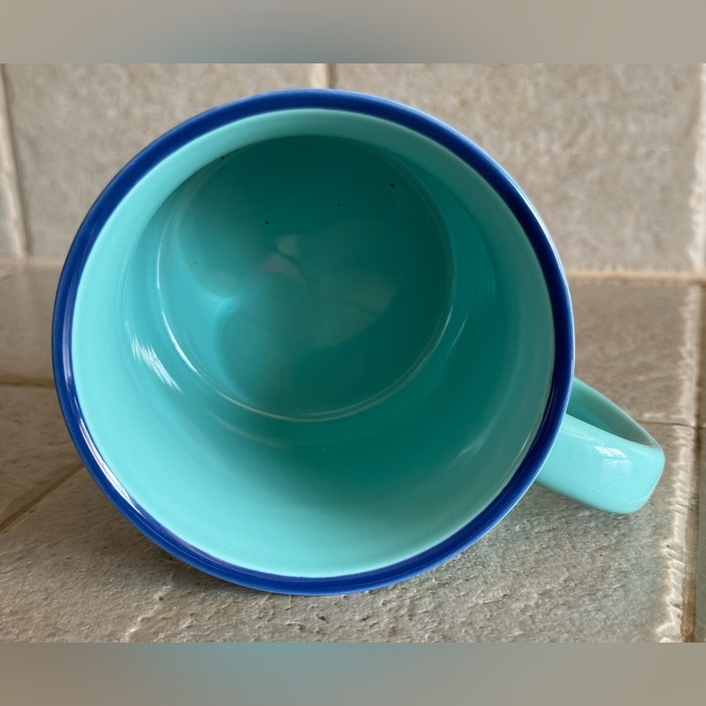 Life Is Good Beach List aqua mug NWOT - Picture 4 of 5